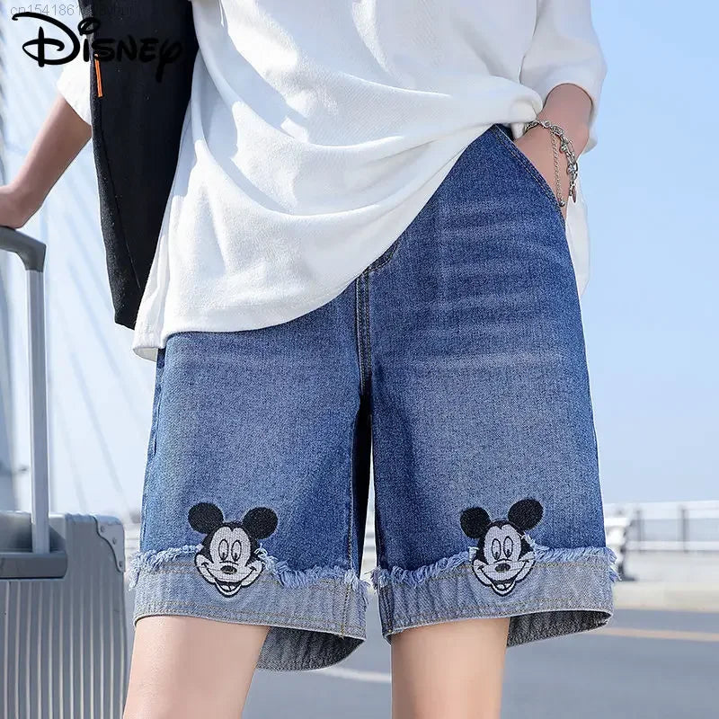 Disney Mickey Mouse Denim Shorts