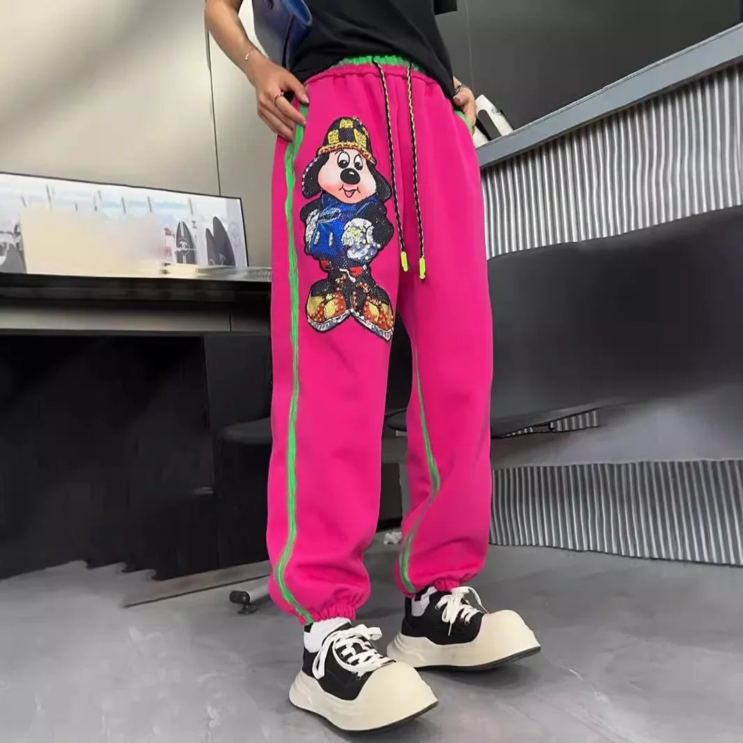 Cartoon Harem Pants