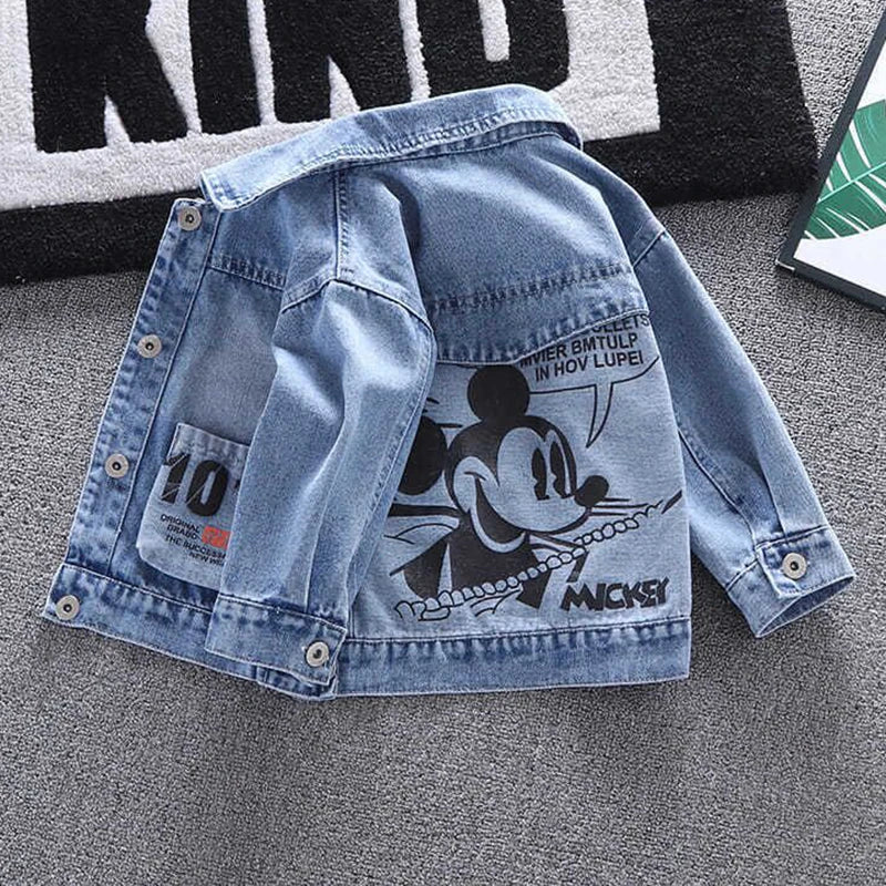 Disney Mickey Mouse Kids Denim Jacket